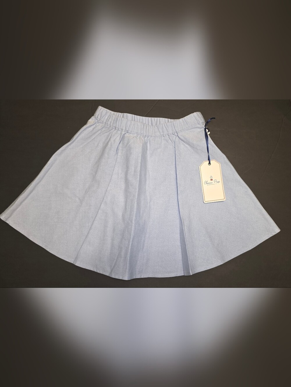 Classic Prep Light Blue Girls' Skirt Size M